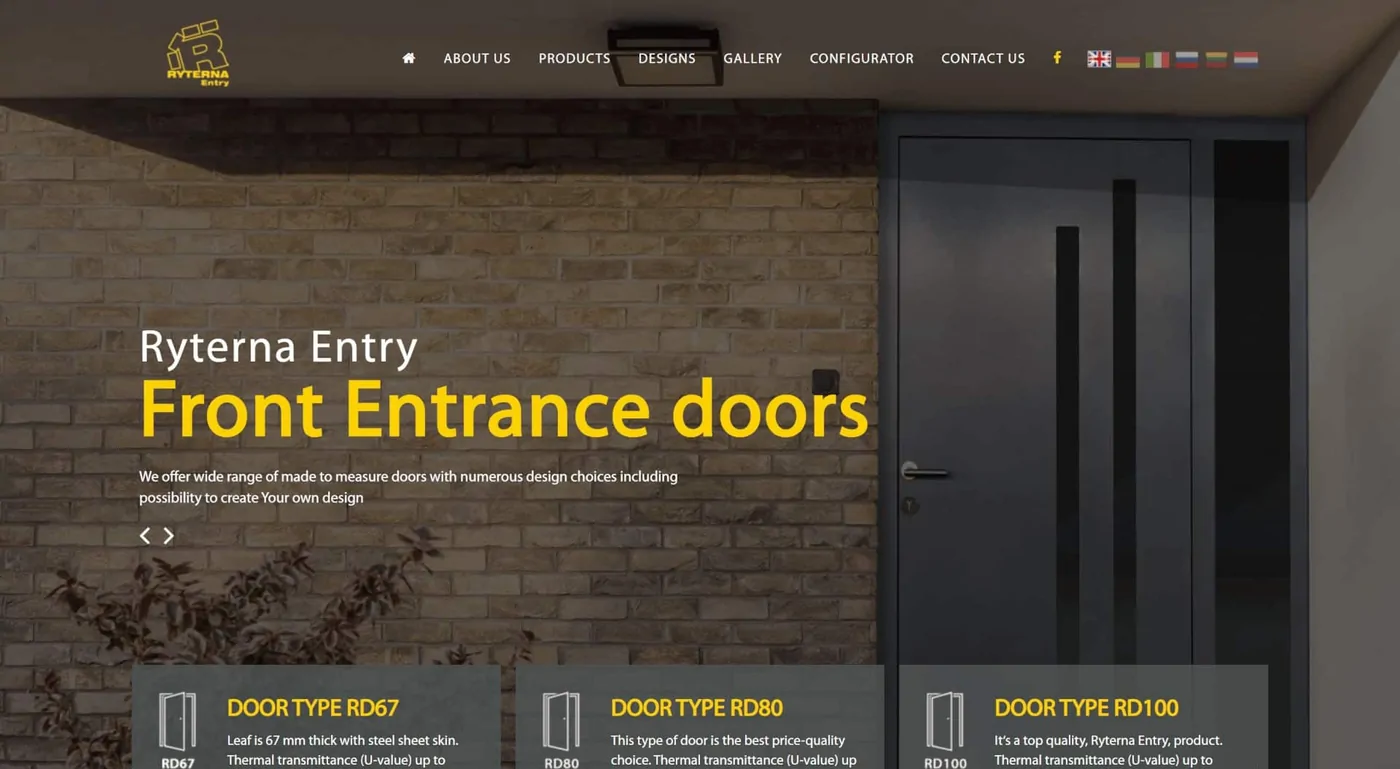 ryterna-website woocommerce-programavimas