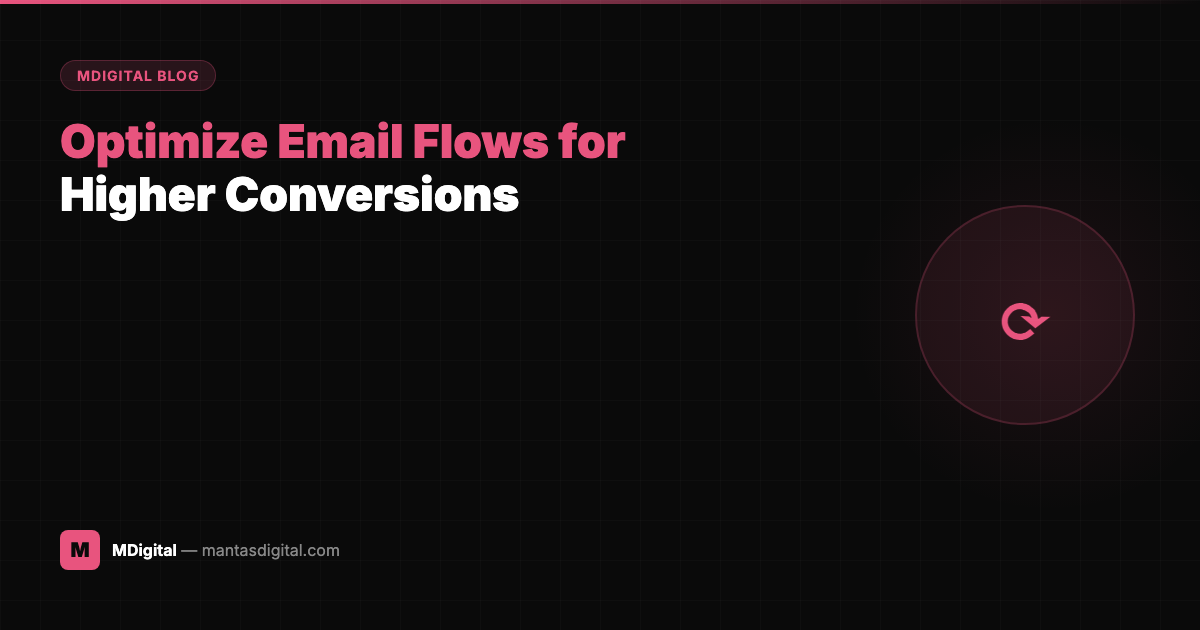 optimize email flows ecommerce 70 How to Optimize Email Flows for Higher eCommerce Conversions