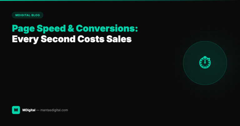 Page Speed and Conversions: Why Every Second Costs You Sales