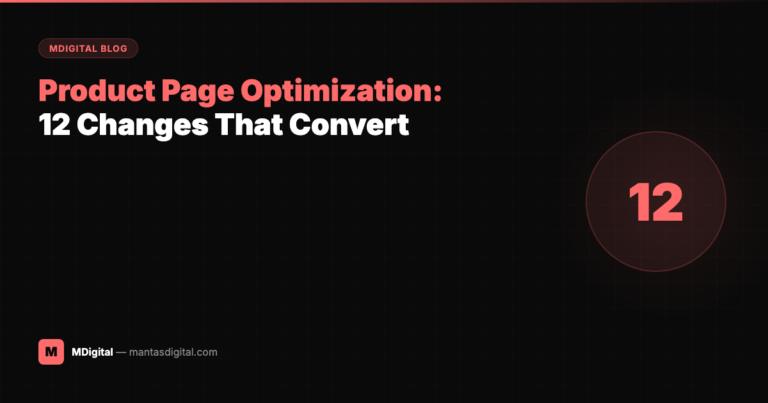 Product Page Optimization: 12 Changes That Increase Add-to-Cart Rates